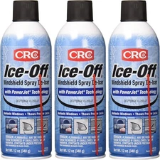 Windshield Spray De Icer  CRC 05346  3 Pack Ice Off Spray  12Oz