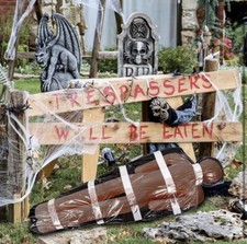 Halloween Dead Body Prop Decoration Outdoor 60" Full Size Inflatable Body