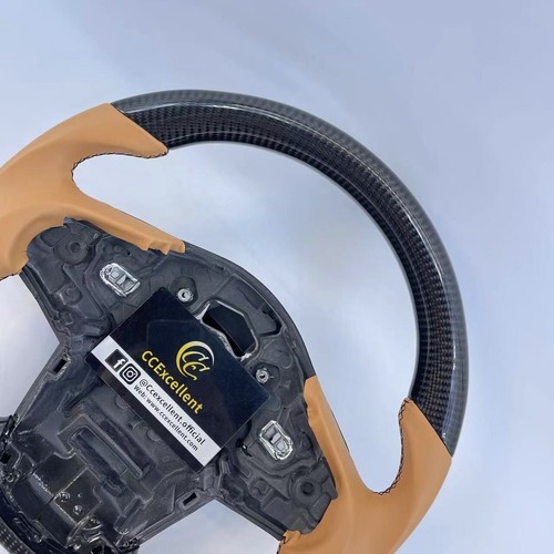 For 2020-2025 Toyota Supra GR A90 A91 MKV real carbon fiber steering wheel - Picture 5 of 9