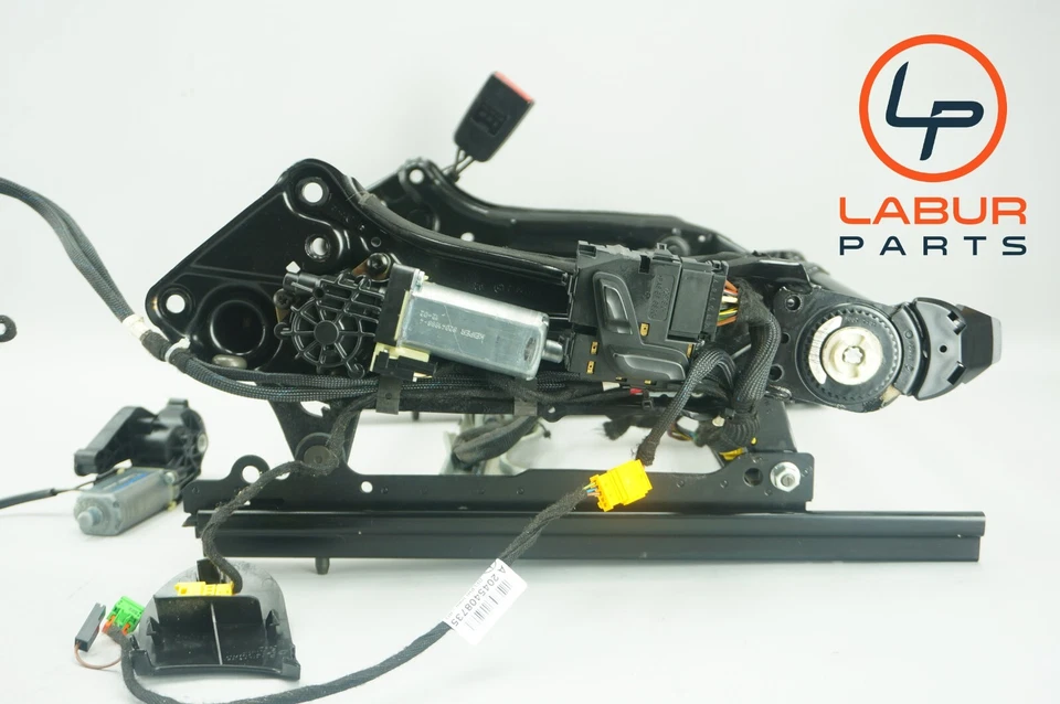 X204 08-15 梅赛德斯 C GLK 级前右下座轨道带电机 Z4270 — 第 4/4 张图片