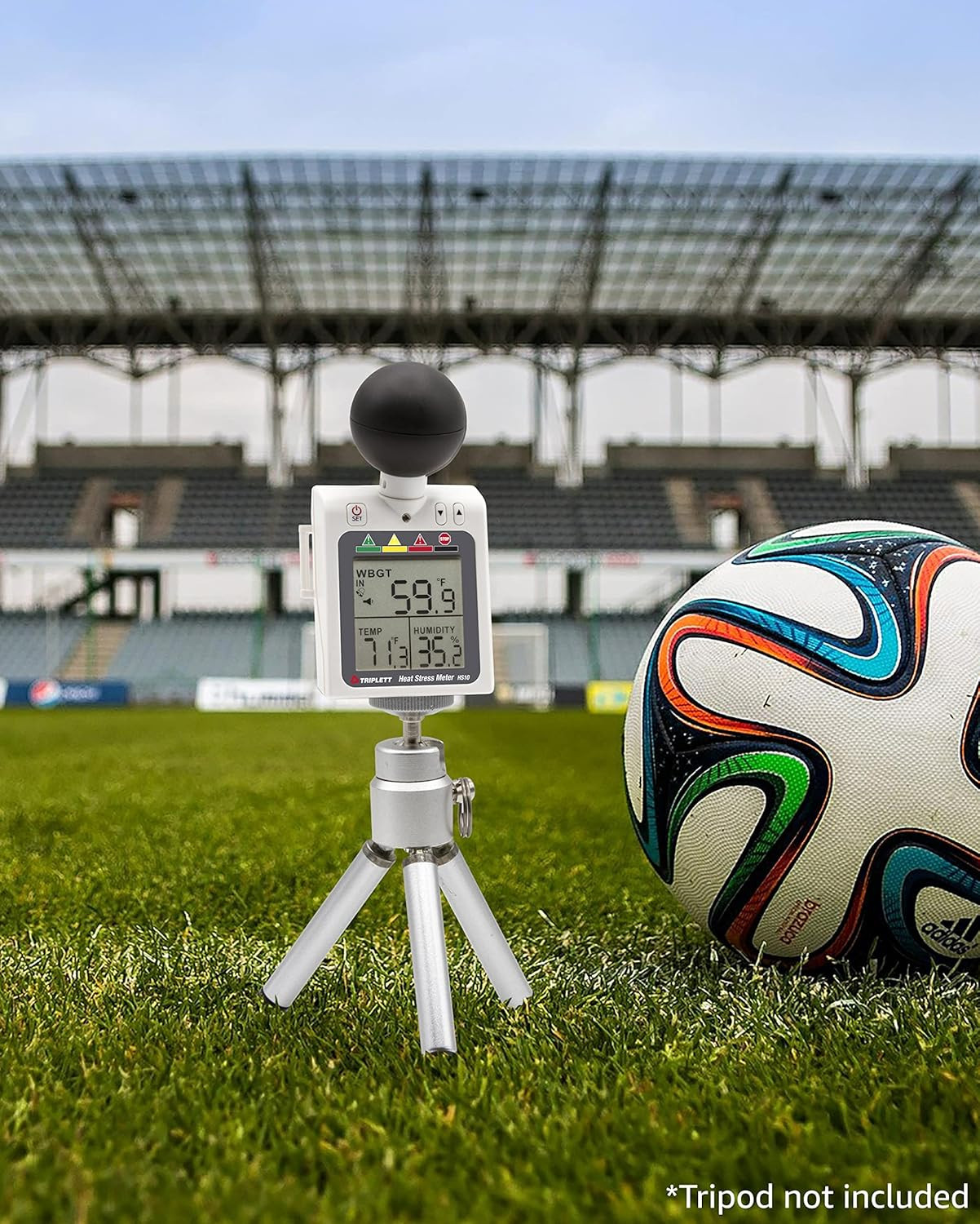 HS10 Indoor/Outdoor Heat Stress WBGT (Wet Bulb Globe Temperature) Meter - Humidi