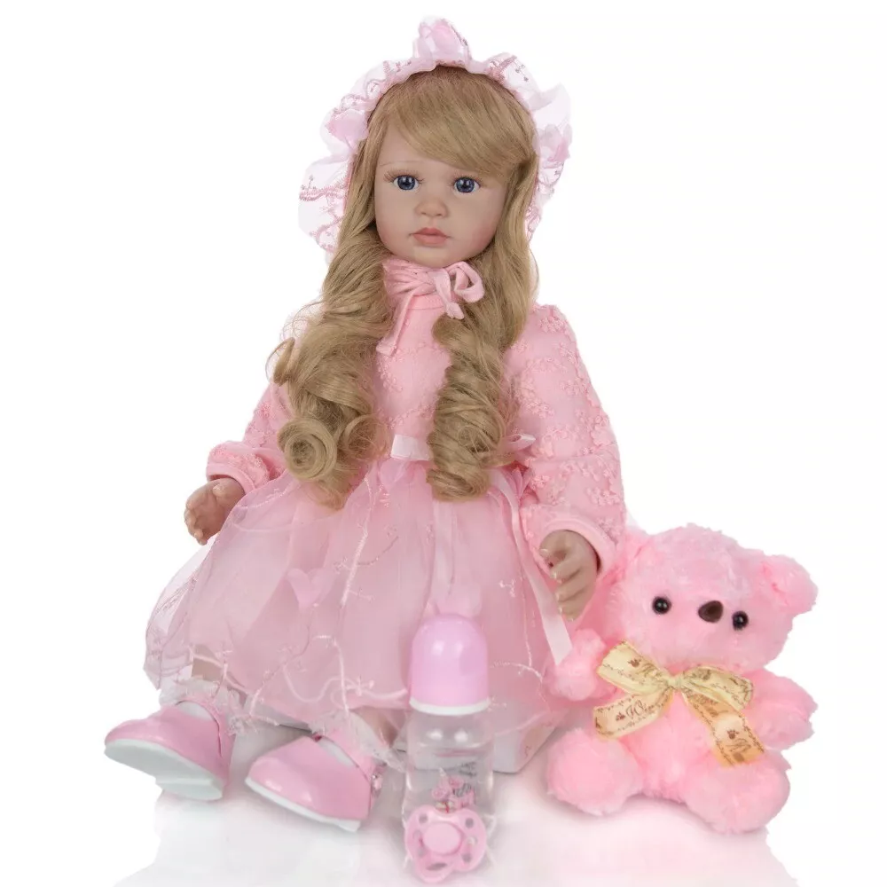 New Design Doll Just Like Real 24in Princess Soft Vinyl Baby With Accessories