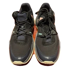 Zara TRF sneakers Black/pink And Green Trimming Size 40 Unisex