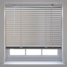 Furnished Silver Venetian Blinds Aluminium Window Blind for Home Office New