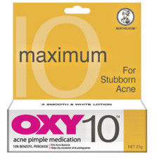 25g OXY10 For Stubborn Acne Pimple Medication