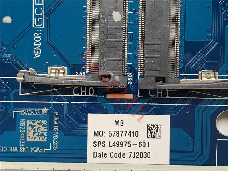 For HP 250 G7 with I5-8265U CPU Motherboard EPW50 LA-G07FP