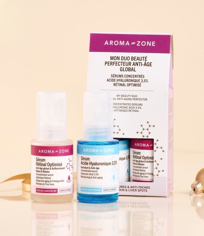 Sérum rétinal et acide hyaluronique anti-âge global pour repulper la peau fatiguée du visage