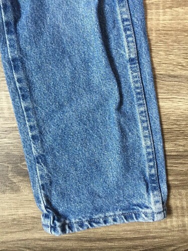 Boys Rustler Blue Jeans Boot Cut In Size 8 Regular B31 - Picture 3 of 5