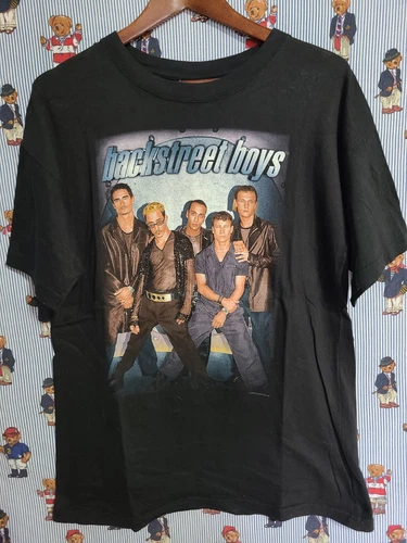 Backstreet Boys BackStreets Back Tour Shirt Boy 1990s vintage concert t-shirt, vintage, single stitch, B+ condition
