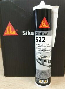Mastic Sikaflex®-522 White Sealant C124 - 3 X 300 Ml - Neuf Sous Emballage - Fabriqué En Suisse