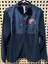 DISNEY STAR WARS DARTH VADER FLEECE JACKET ADULT MEN SIZE MEDIUM NWT
