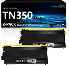 GATAPO® 2PK TN350 Toner Cartridge for Brother Intellifax 2820 2850 2910 2920