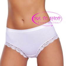 3 Slip Midi Donna JADEA Art. 532 con Bordo in Cotone Modal Elasticizzato e Pizzo