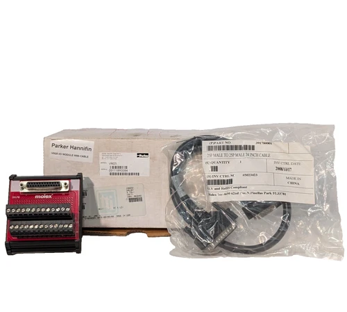 Parker Hannifin Molex VM25 Breakout Input/Output Module, 391700001 Cable, 25-Pin
