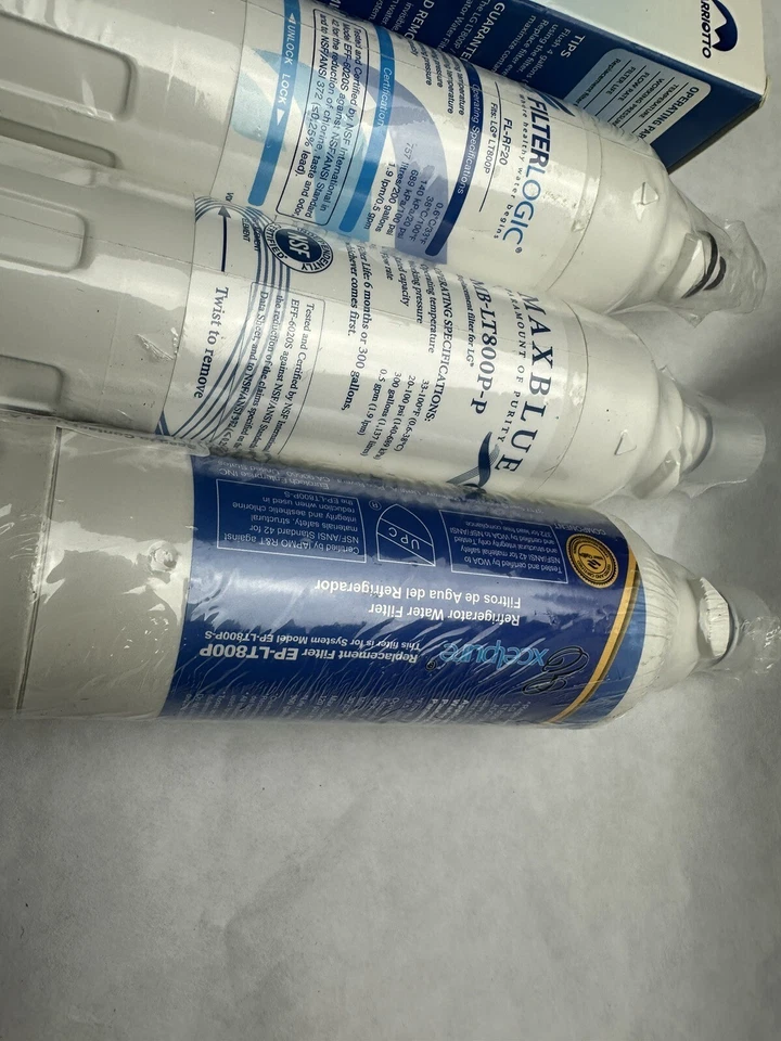 FL-RF20 Refrigerator Filter x 4 Fits LG LT800P LT800PC ADQ73613401 Excel pure - Image 3 of 4