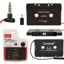 Bluetooth 5.1 Car Tape to AUX Audio Adapter 3.5mm Cassette Universal Converter