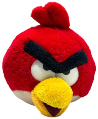 Angry Birds Red Bird - Large Plus 23cm Stofftier - 1995 - INKgrafiX TOYS A329