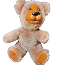 FTD Wood Face  Paws Teddy Bear Head arms legs Move