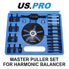 US PRO Tools Master Puller Set for Harmonic Balancer Crank Shaft Tool 5170