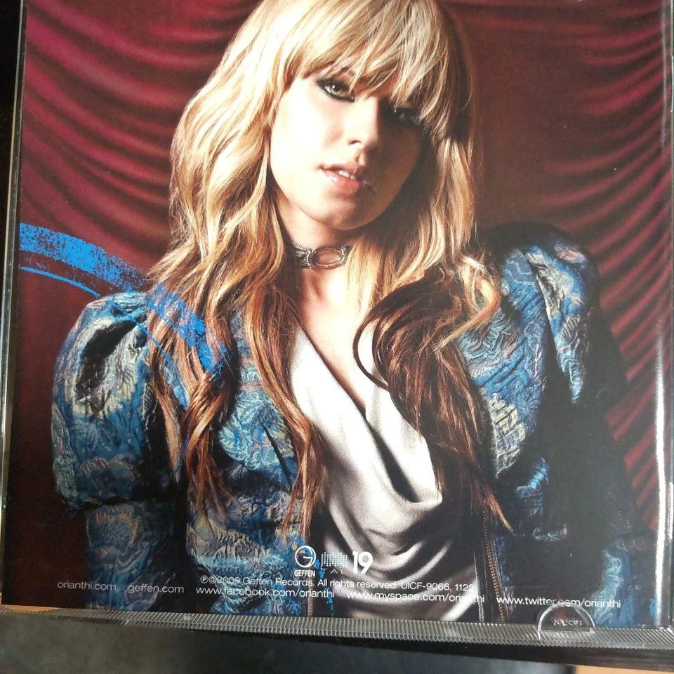 Orianthi Believe CD Limited Edition Blue Red Discs with Bonus Tracks Foto 2 de 4