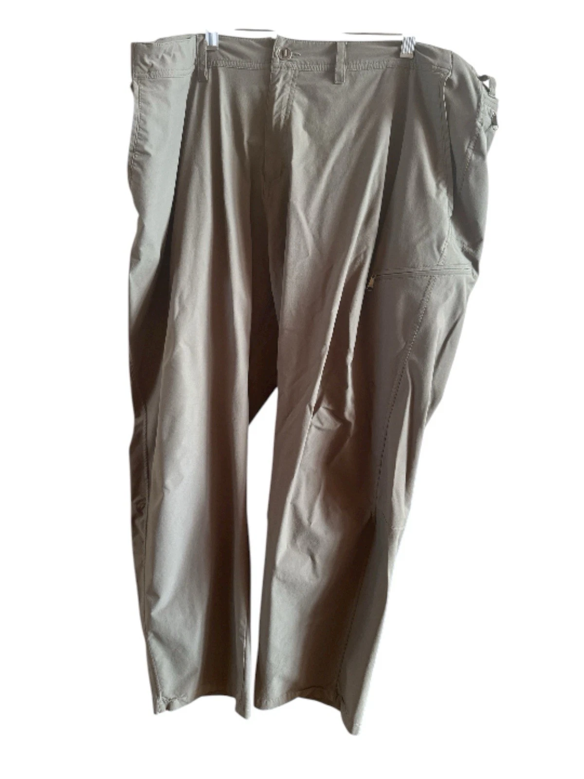 ExOfficio Gray Nylon Men’s Hiking Performance Pants Size 42 Pockets Lightweight