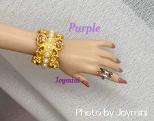 Bracelet Ring For Fashion Royalty Integrity Poppy Parker NuFace Doll Jewelry 1/6