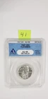 1927-P  Standing liberty  graded by ANACS AU 58 (details) cleaned