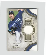 2021 Topps Tier One - Tier One Relics #T1R-YK Yusei Kikuchi #/299