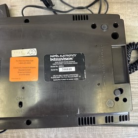 Mattel Electronics Intellivision Model 2609 Game Console