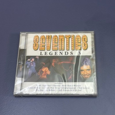 Seventies Legends 3 CD 2002 Pop Disco Funk Soul Musicbank Compilation Hits 70s
