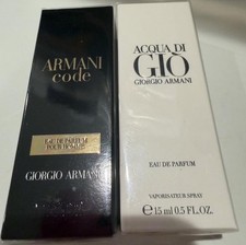 Giorgio Armani Acqua Di Gio Eau De Parfum 15ml Spray fragrance 2 piece set