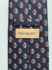 Yves Saint Laurent Paris Krawatte 100% Seide ...