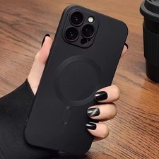 Case For Apple iPhone 17 16 15 14 13 Pro Max Shockproof Magnetic Silicone Cover