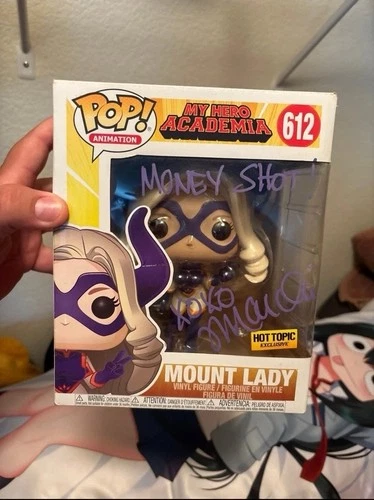 My Hero Academia, Mount Lady Funko Pop - Signed By Jamie Marchi