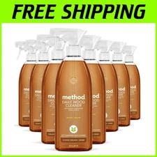 Daily Almond Wood Cleaner Spray, 28 Oz Bottles, Pack of 8