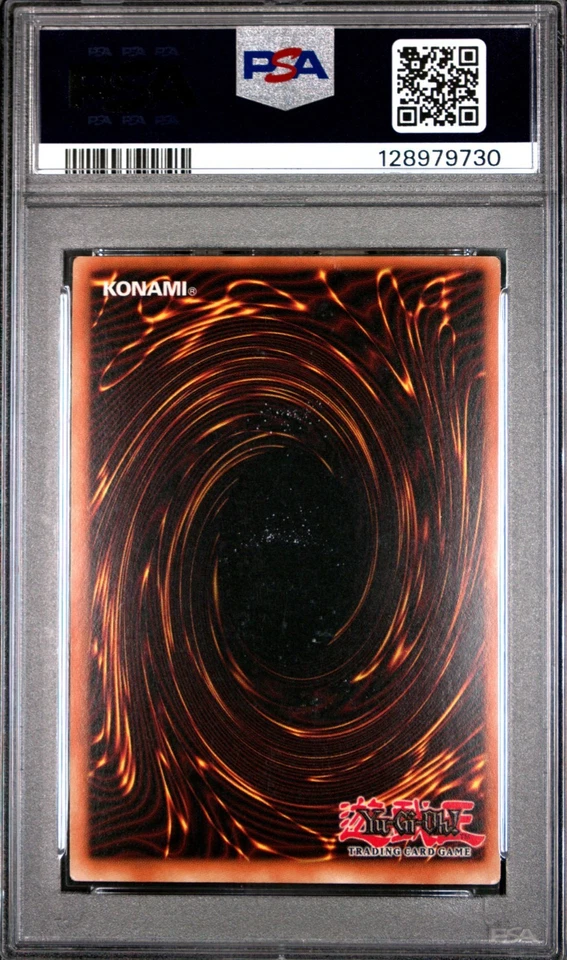 Yugioh PSA 8 NM-MT Injection Fairy Lily LOD-100 Secret Rare 1st Edition  - Image 2 of 2