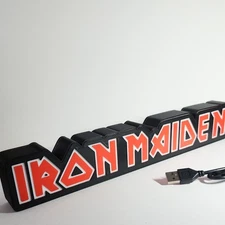 Iron Maiden 3D Lightbox | LED lights | Light up the Legend | True Metal Fans