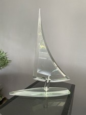 Décoration Bateau Plexy Bureau 32 Cm Vintage Voilier Simple Et Superbe