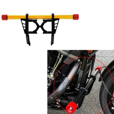 Gold Engine Guard Highway Crash Bar for Harley 2018-2025 Softail FX FL M8 Engine
