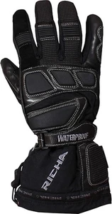 Richa Carbon Winter WP Gloves - Black Motorcycle Motorbike