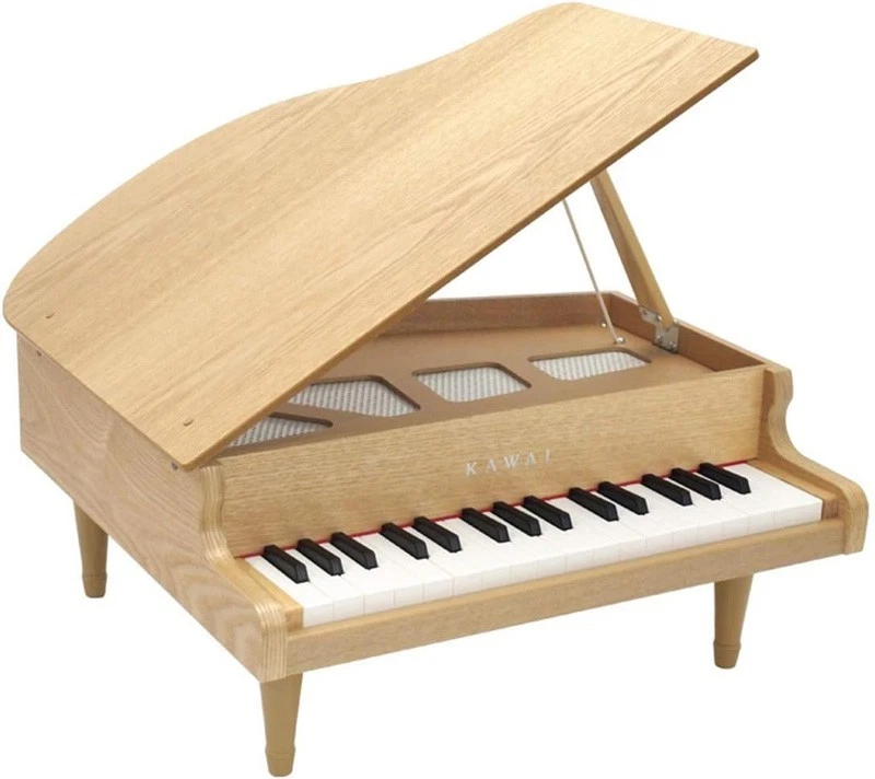 Kawai Mini Grand Piano Toy for Kids Natural Wood 32 Keys F5-C8 Brand NEW - Image 2 of 4