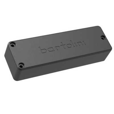Bartolini MK5CBC-B 5-String Soapbar Bass Neck Pickup, Black
