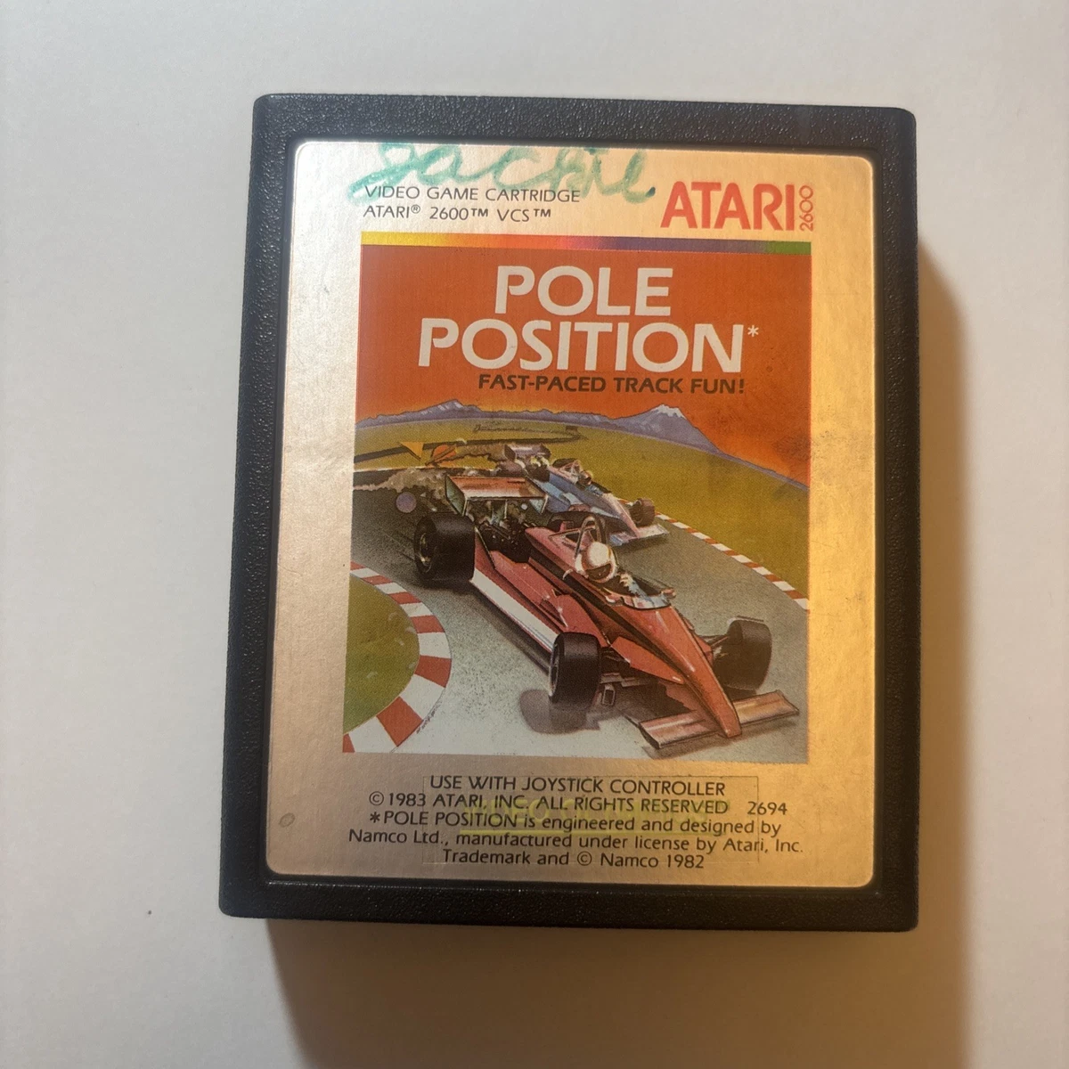 Atari 2600 Video Games Racing Pole Position for sale | eBay
