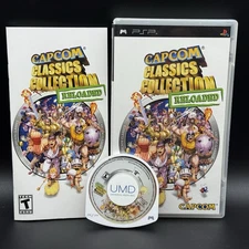 Capcom Classics Collection Reloaded (Sony PSP) CIB Complete Clean & Tested