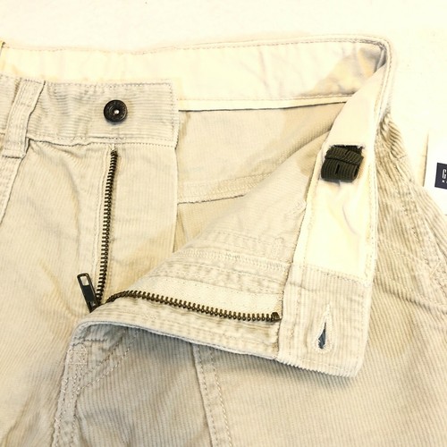 Gap Kids Corduroy Cut Off Frayed Hem Shorts Light Khaki Boy's Youth Size 12 - Picture 7 of 12