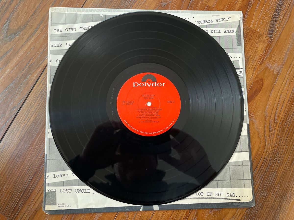 The Jam – In The City 1977 Polydor PD-1-6110 Jacket NM The Jam – In The City 1977 Polydor PD-1-6110 Jacket NM