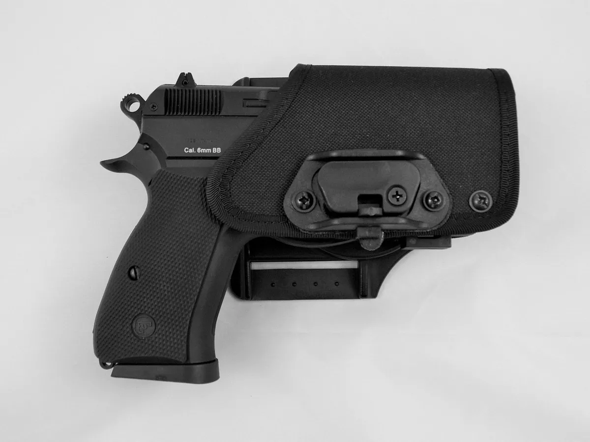 Czech Police CZ 75 P-07 DUTY Holster with Auto Security System - Made in CZ