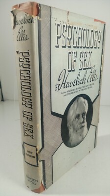 2nd ED. Psychology of Sex Havelock Ellis 1944 HC