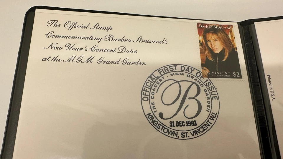 San Vicente 1993 - Barbara Streisand, "El Concierto" en MGM - Sello de Oro - MNH Foto 4 de 4