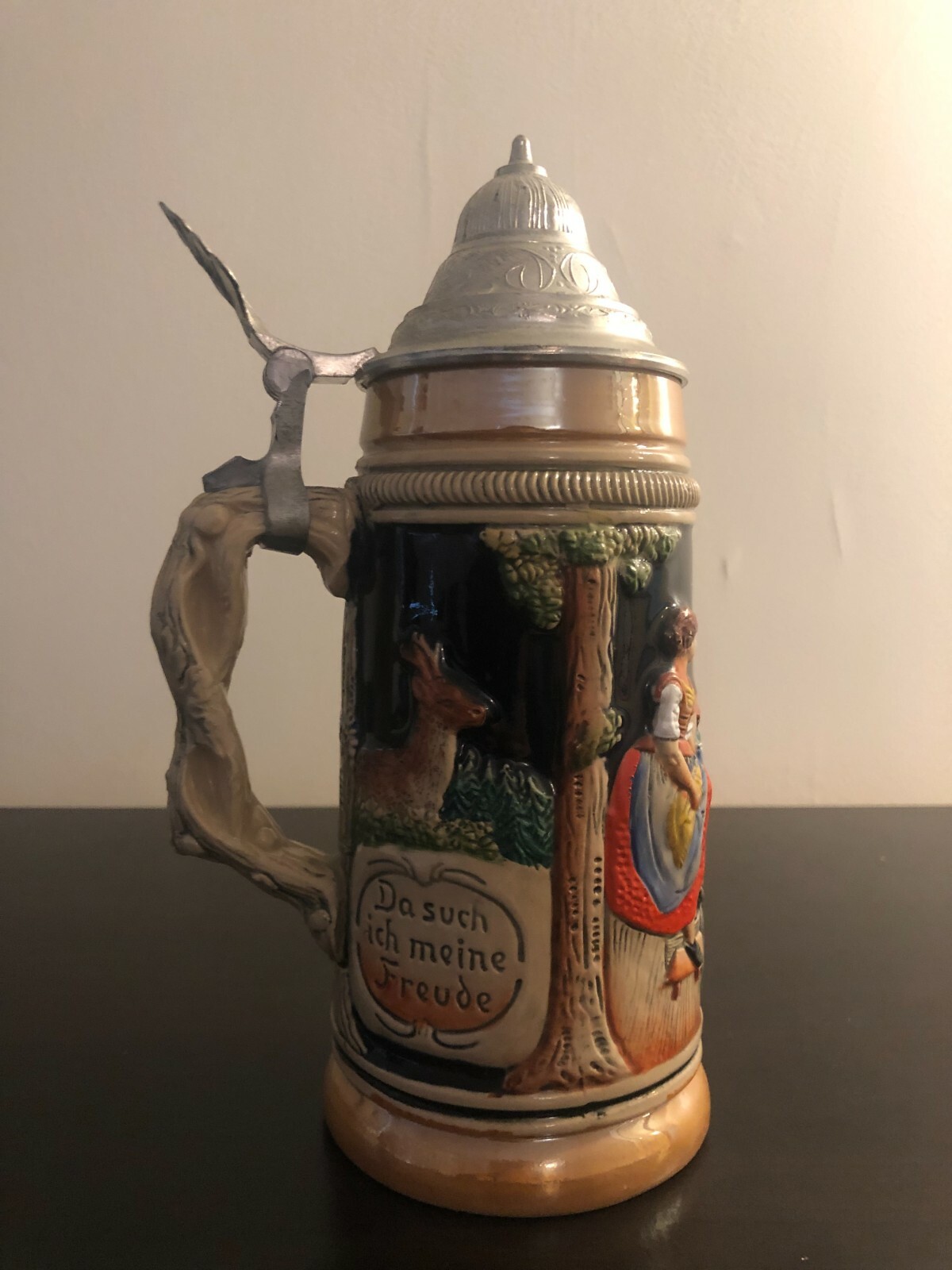 Original theWALT German Beer Stein with lid eBay